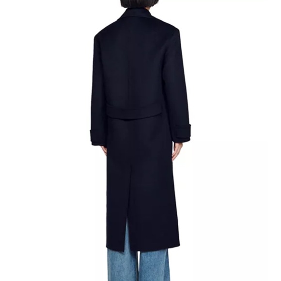 Sandro Betina Wool Coat - Picture 2 of 4